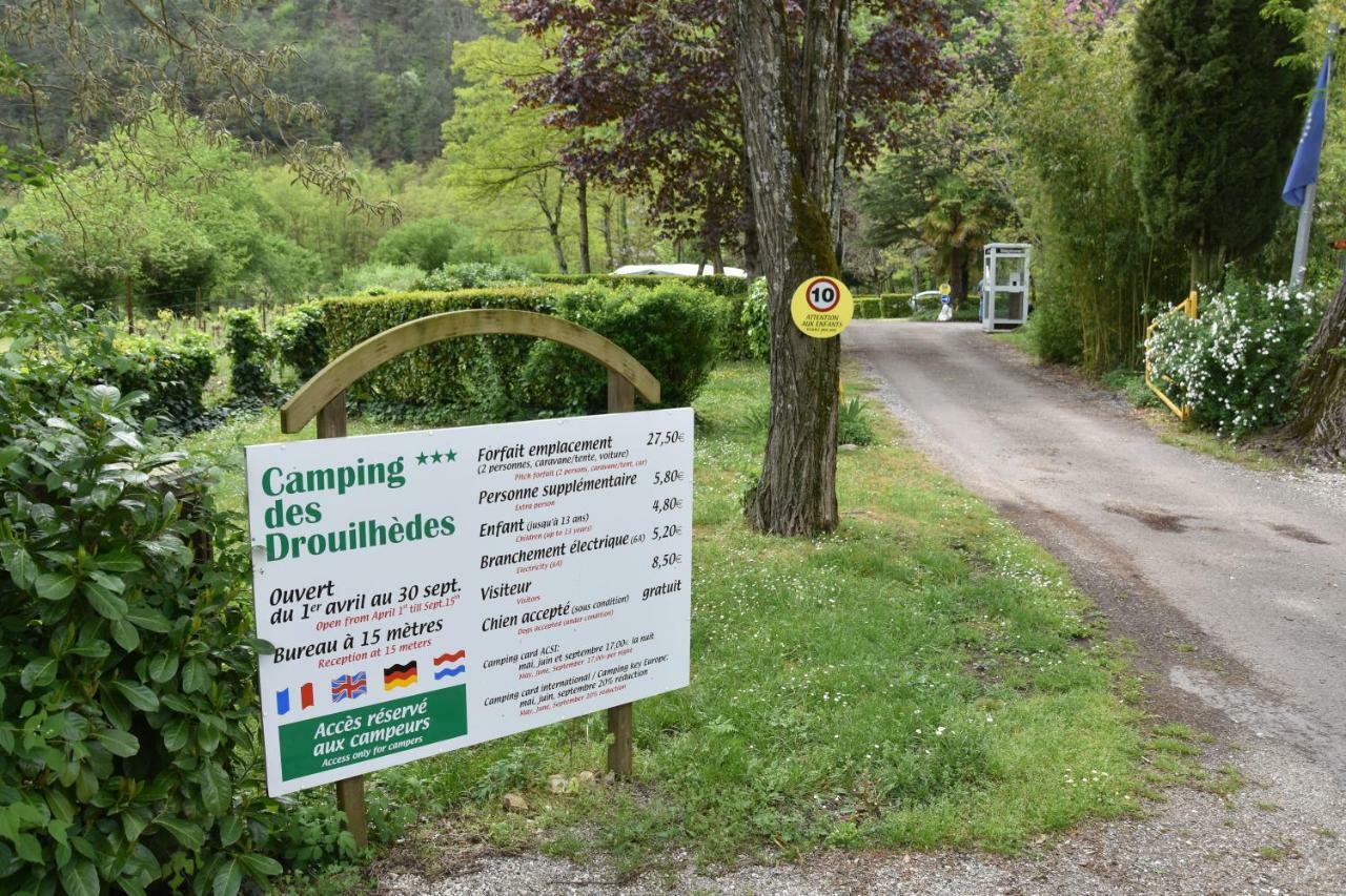 Hotel Camping Des Drouilhedes Peyremale Exteriér fotografie