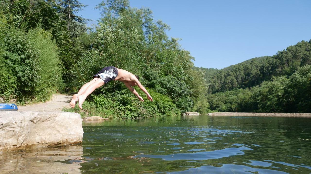 Hotel Camping Des Drouilhedes Peyremale Exteriér fotografie